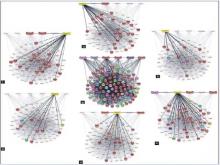  Network pharmacological analysis of potential metabolites with target genes